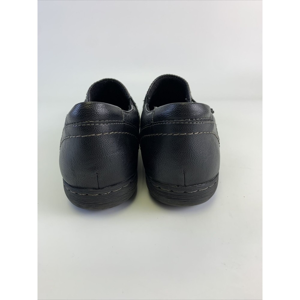 Earth Origins Tamara Tami Slip On Shoe Black Leather Comfort Medallion Womens 9 - Picture 5 of 10